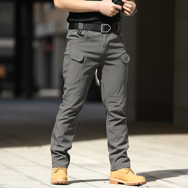 전술 바지 위장 훈련 바지 봄 가을 야외 탄성 작업복  - Fishing Pants Waterproof 리뷰 및 가격