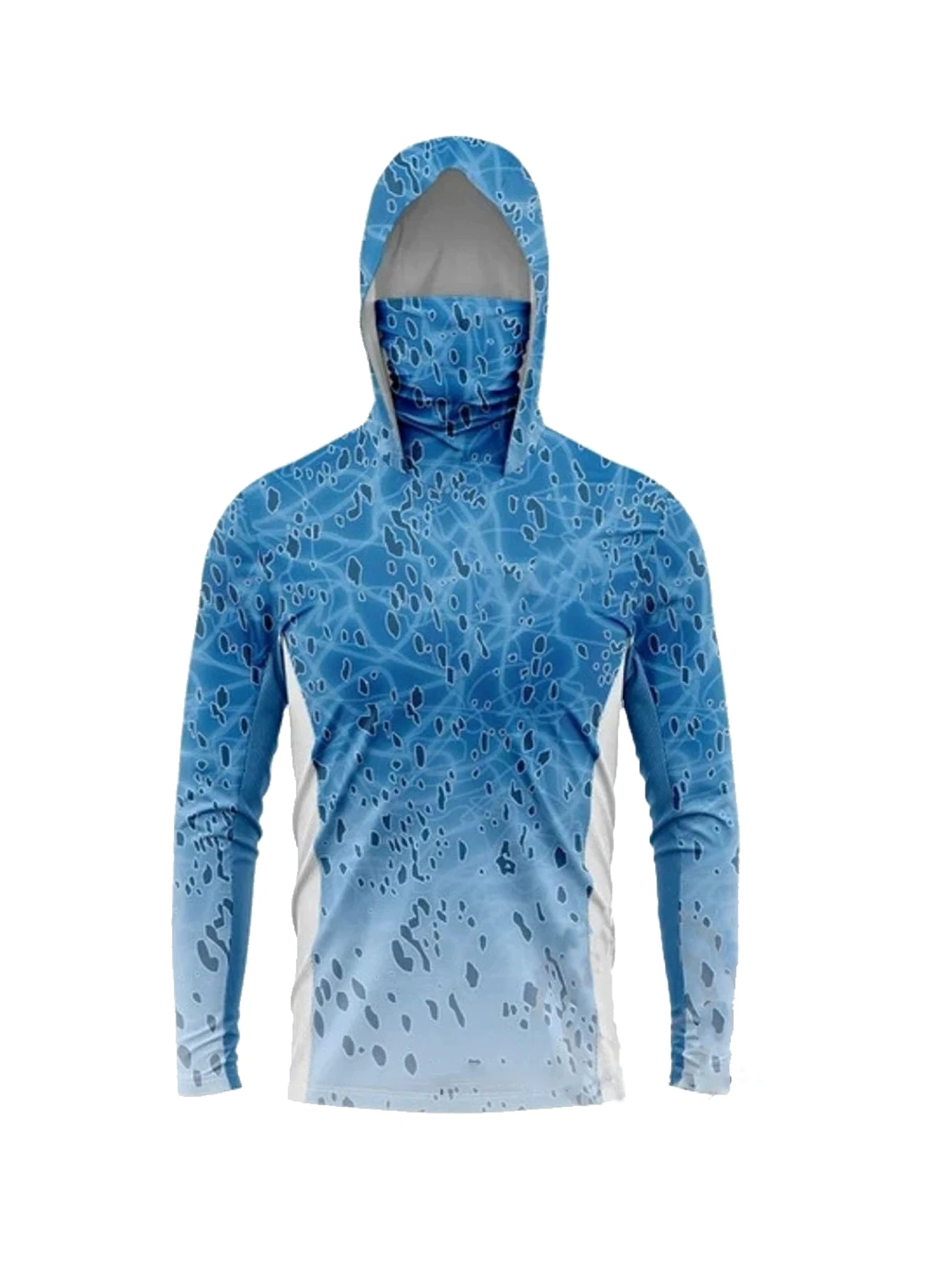 남성용 긴팔 낚시 후드 마스크 자외선 차단 의류 낚시  - Fishing Shirt Uv Protection 리뷰 및 가격
