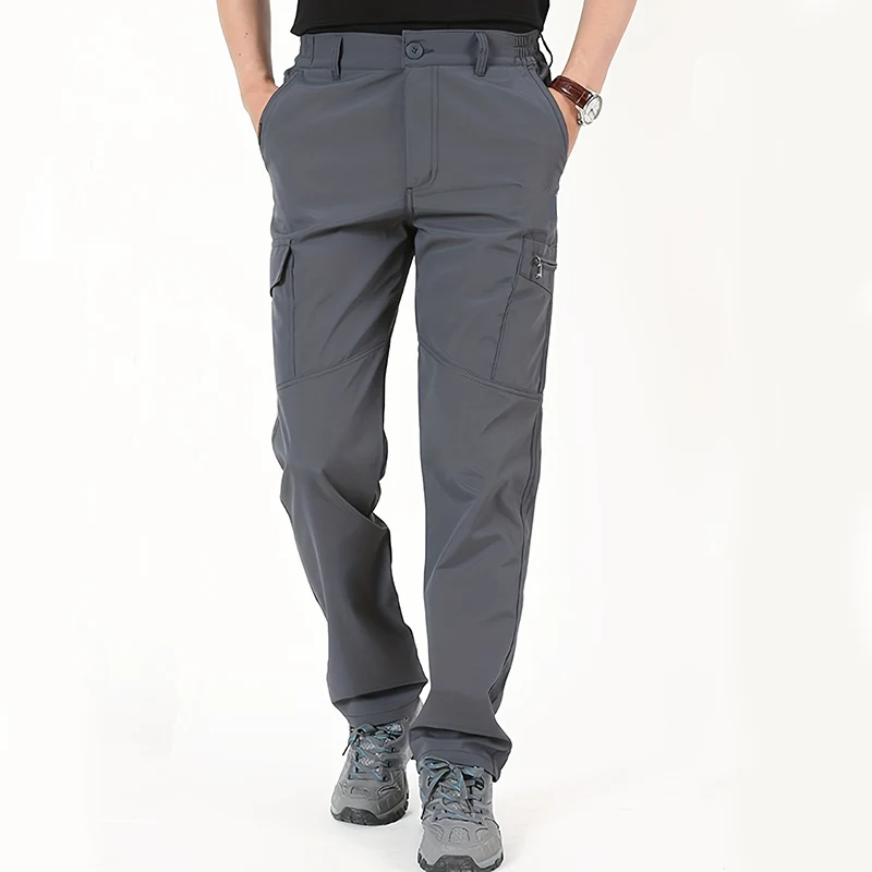 남성용 야외 작업 전술 바지, 겨울 캐주얼 카고 바지, - Fishing Pants Waterproof 리뷰 및 가격