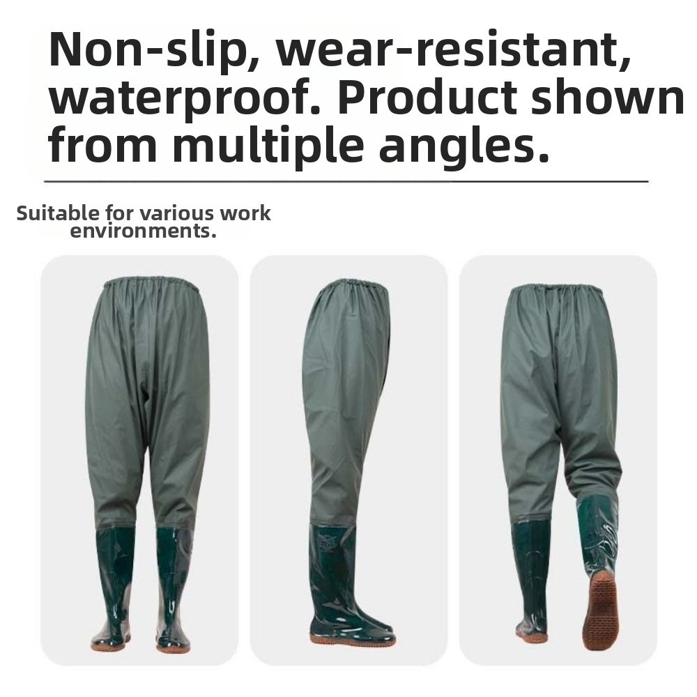플라스틱 PVC 재질의 이동용 바지, 물놀이용 바지,  - Fishing Pants Waterproof 리뷰 및 가격