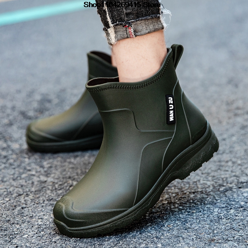 새로운 남성용 방수 미끄럼 방지 장화 하이킹 낚시 양털 - Fishing Boots 리뷰 및 가격